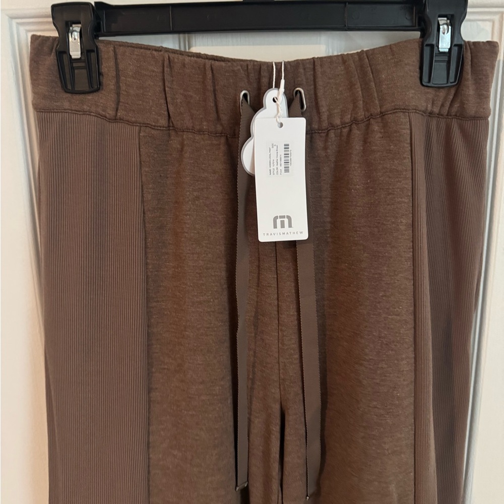 Travis Mathew Tan Wide-Leg Pants - Picture 5 of 7